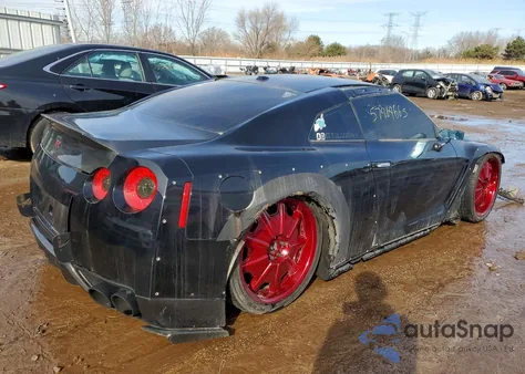 2010 Nissan Gt-R Base из США, поврежденный, VIN JN1AR5EF1AM230986